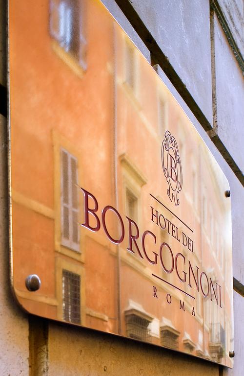 Hotel Dei Borgognoni Roma Eksteriør bilde